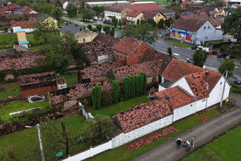 Pogled iz zraka na Bošnjake nakon razornog nevremena