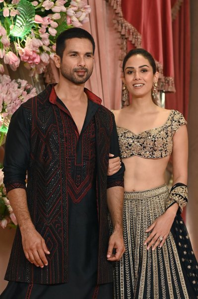 Bolivudski glumac Shahid Kapoor i Meera Rajput