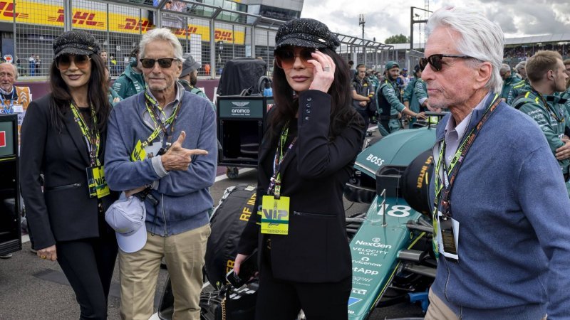 Catherine Zeta-Jones i Michael Douglas