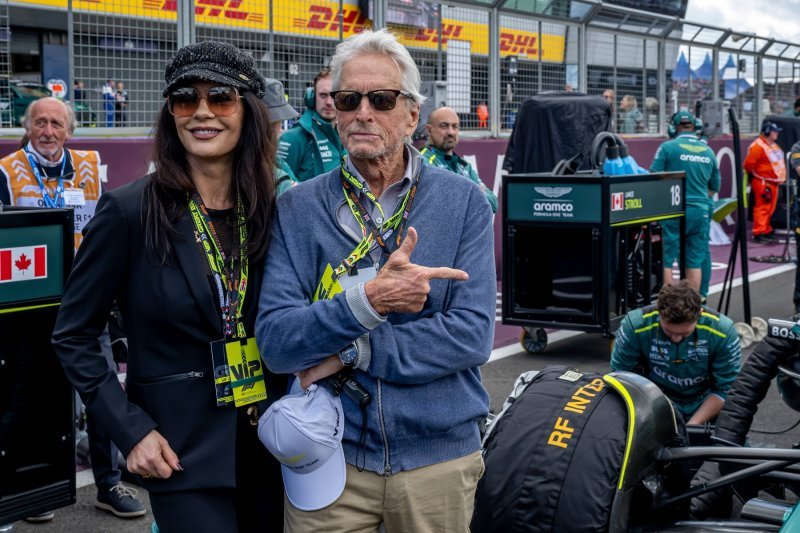 Catherine Zeta-Jones i Michael Douglas