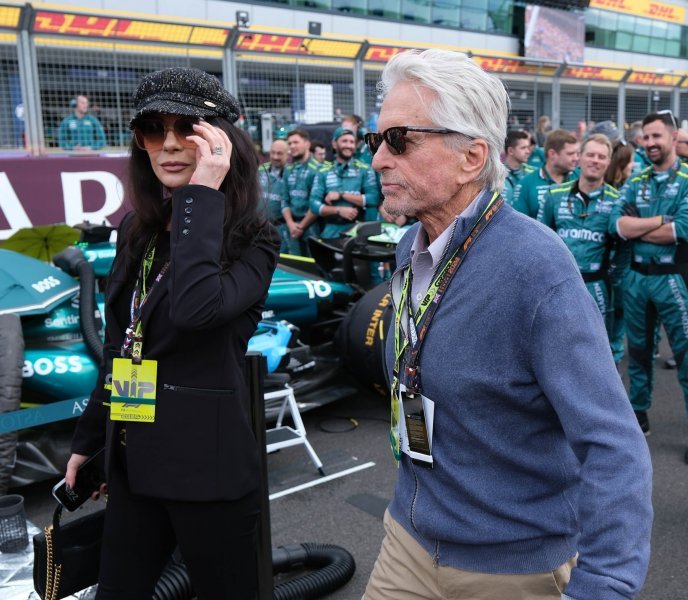 Catherine Zeta-Jones i Michael Douglas