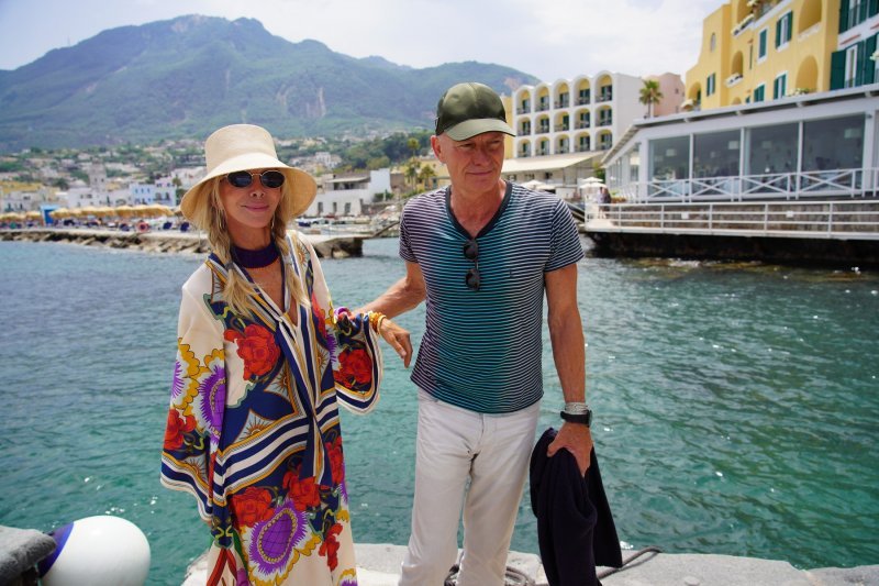 Sting i Trudie Styler