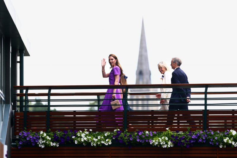 Kate Middleton na Wimledonu