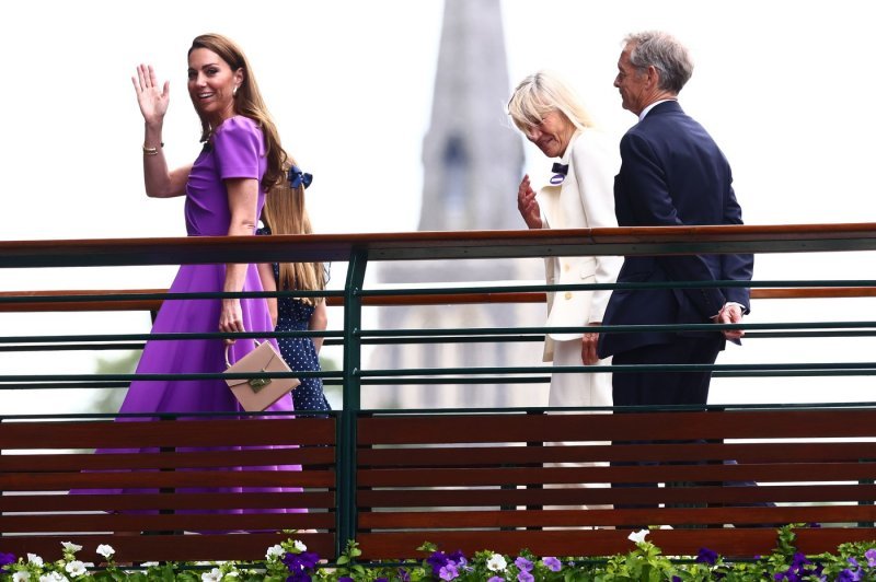 Kate Middleton na Wimledonu