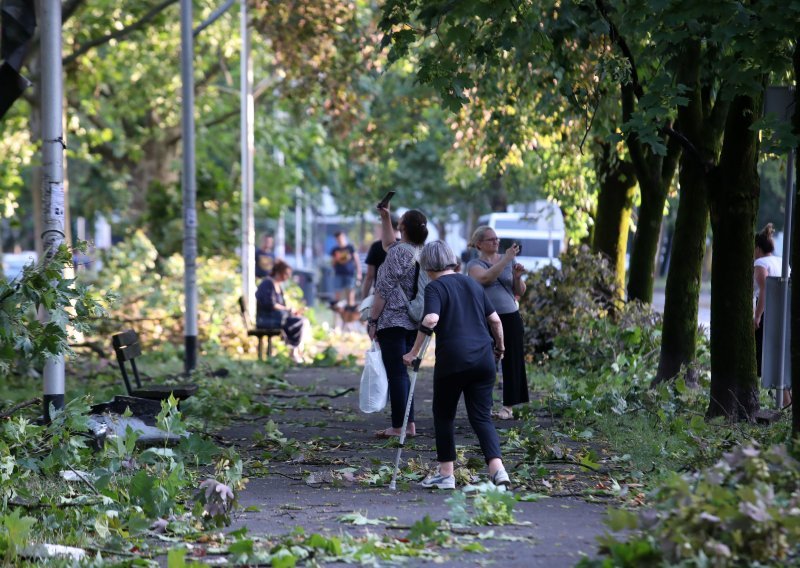 Oluja u Zagrebu 19. srpnja 2024.