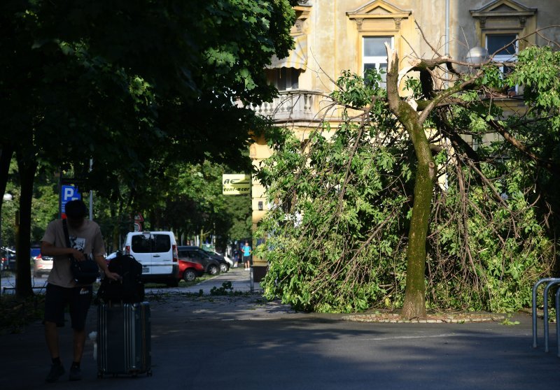 Oluja u Zagrebu 19. srpnja 2024.