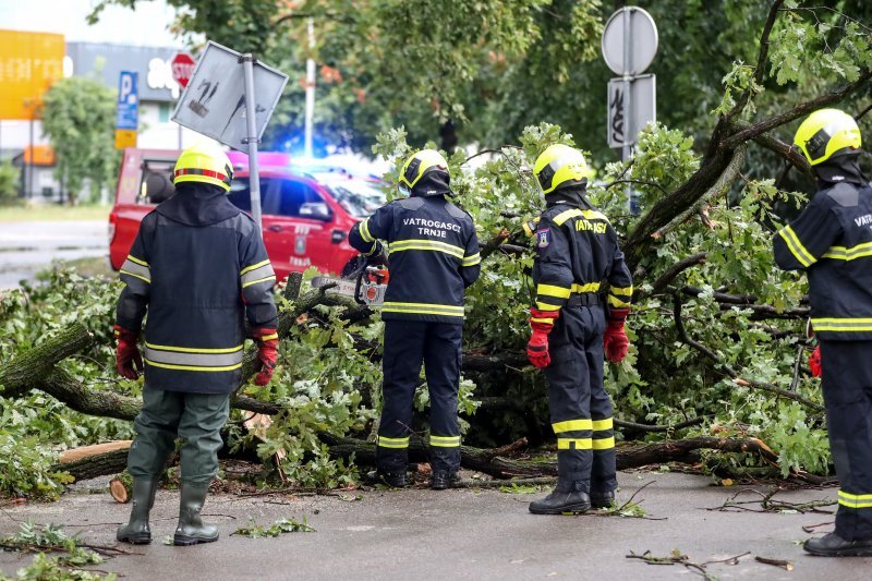 Oluja u Zagrebu 19. srpnja 2024.