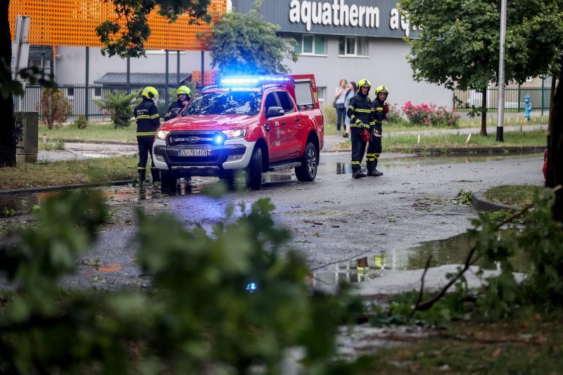 Oluja u Zagrebu 19. srpnja 2024.