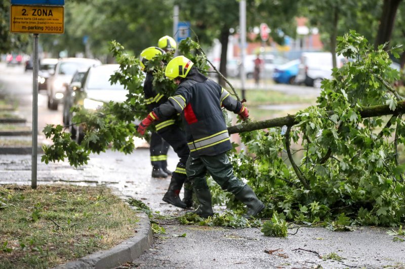 Oluja u Zagrebu 19. srpnja 2024.