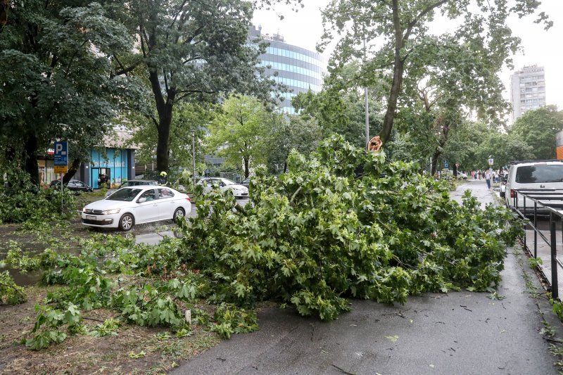 Oluja u Zagrebu 19. srpnja 2024.