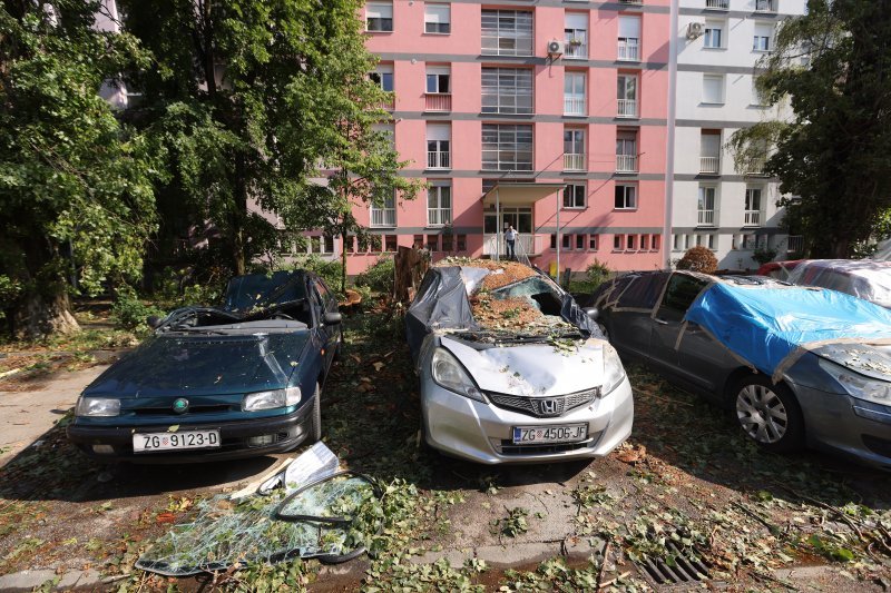 Oluja u Zagrebu 19. srpnja 2024.