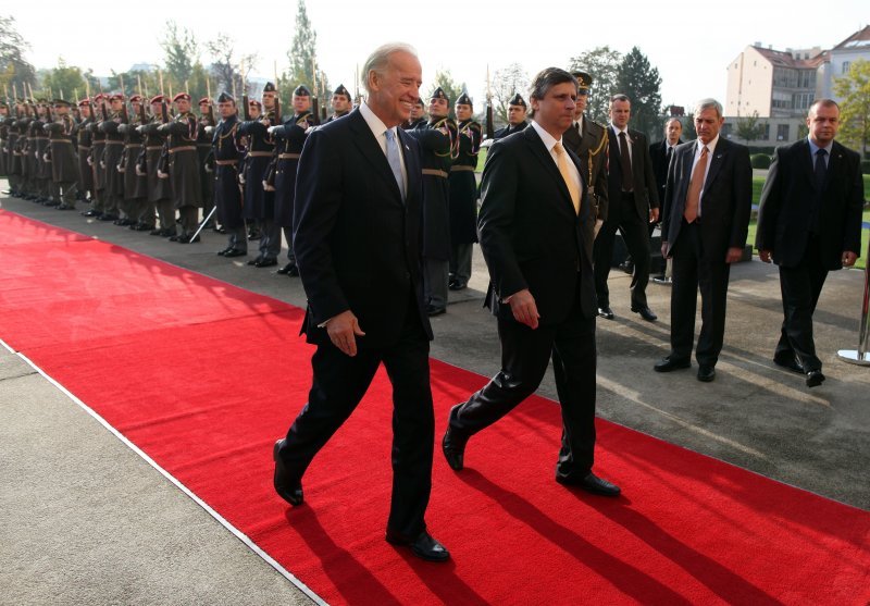 Joe Biden i Jan Fisher, Češka, 2009.