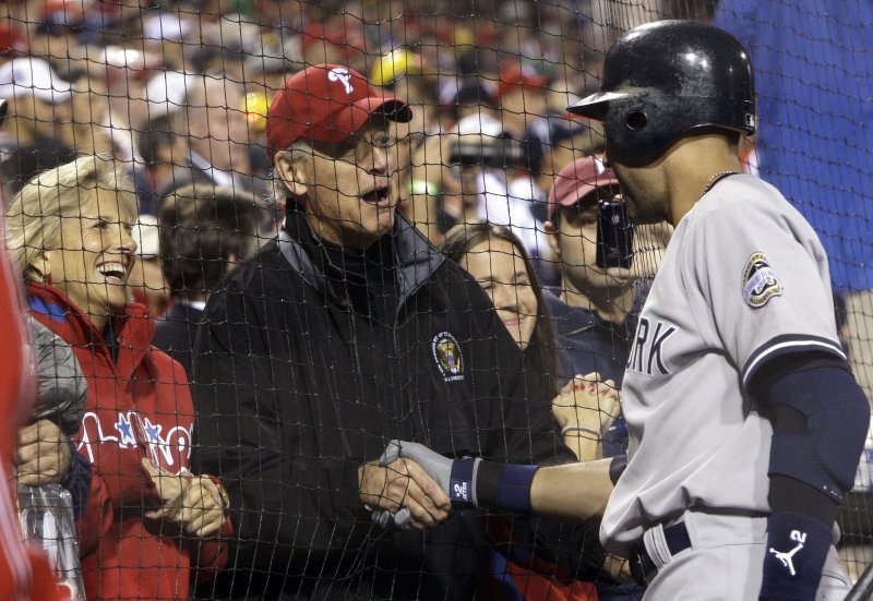 Joe Biden i Derek Jeter 2009.