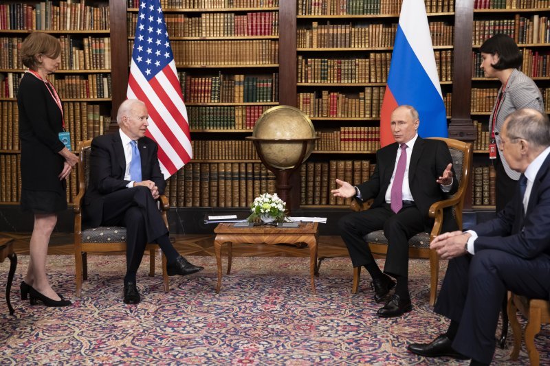 Joe Biden i Vladimir Putin 2021.