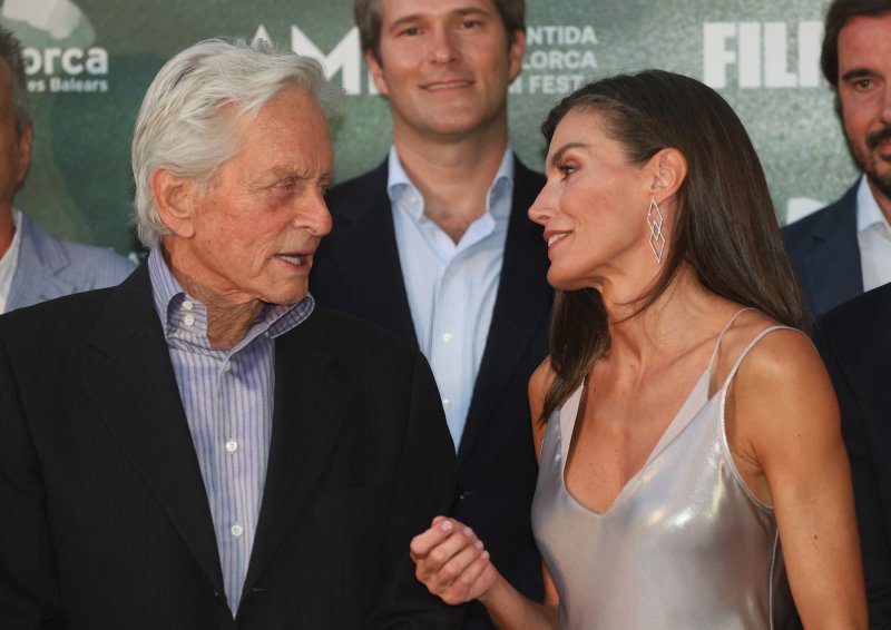 Michael Douglas i kraljica Letizia