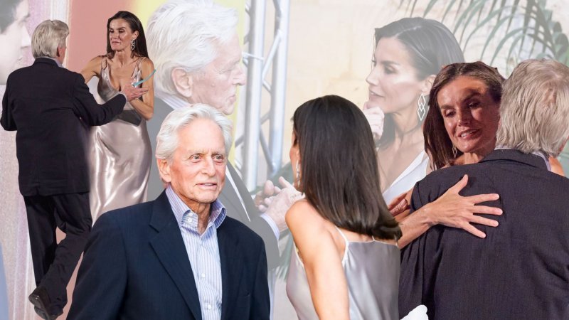 Michael Douglas i kraljica Letizia