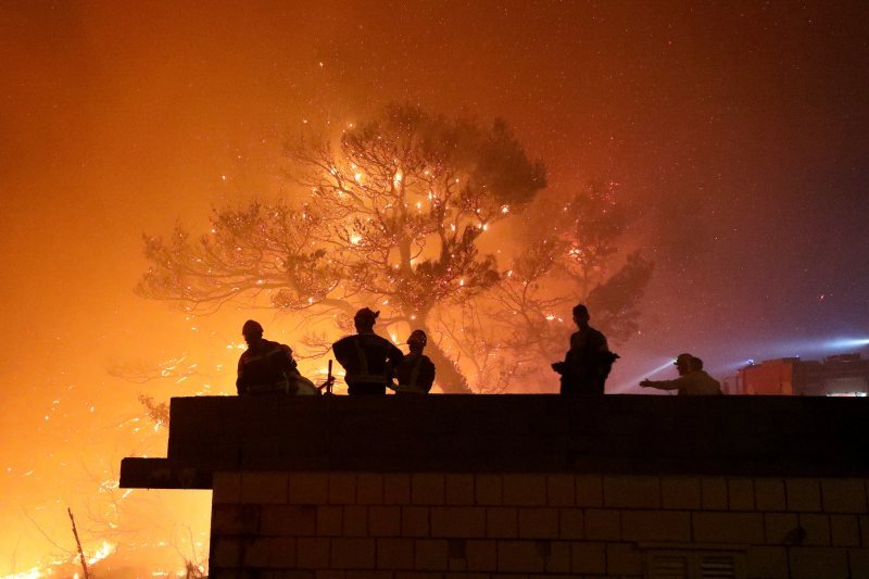 Požar kod Tučepa