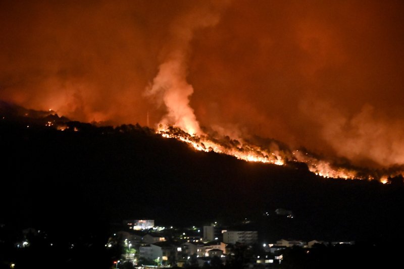 Požar kod Tučepa