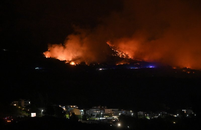 Požar kod Tučepa