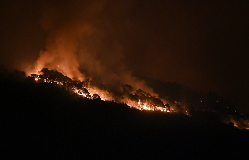 Požar kod Tučepa