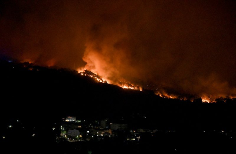 Požar kod Tučepa