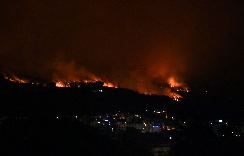 Požar kod Tučepa