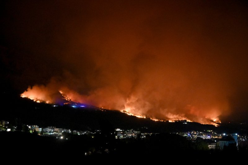 Požar kod Tučepa