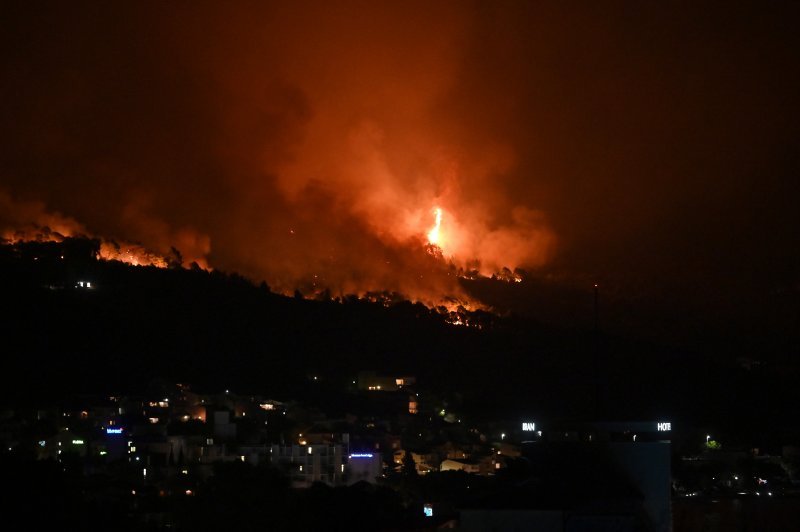 Požar kod Tučepa