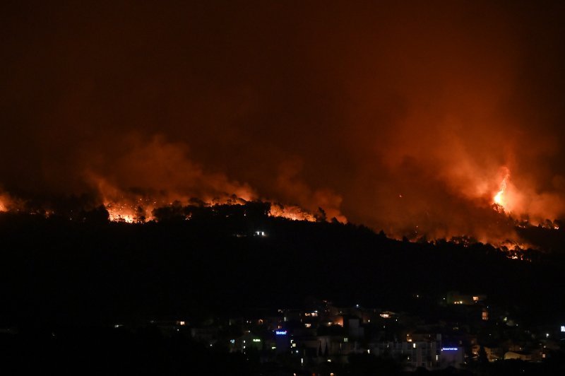 Požar kod Tučepa