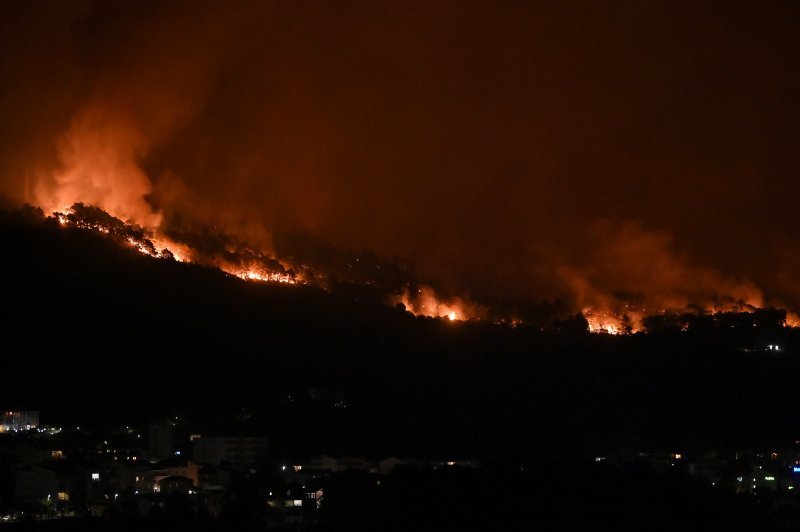 Požar kod Tučepa