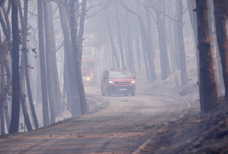 Apokaliptične fotografije uništene šume parka Biokovo