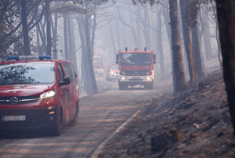 Apokaliptične fotografije uništene šume parka Biokovo