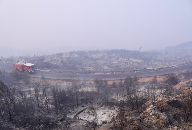 Apokaliptične fotografije uništene šume parka Biokovo