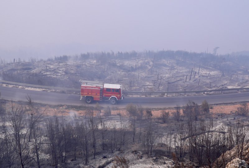 Apokaliptične fotografije uništene šume parka Biokovo