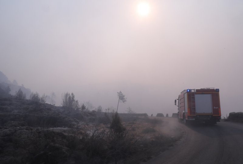 Apokaliptične fotografije uništene šume parka Biokovo