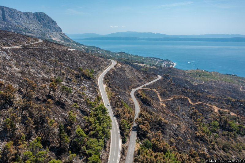 Biokovo nakon požara