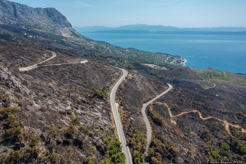 Biokovo nakon požara