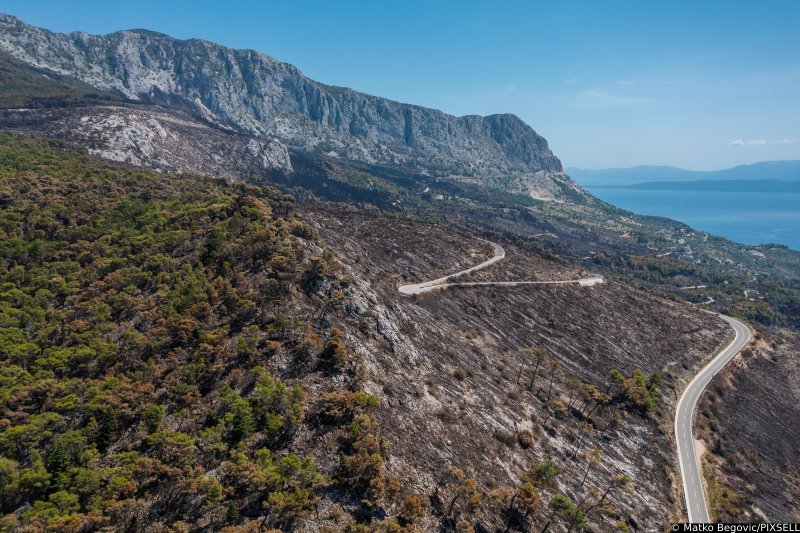 Biokovo nakon požara