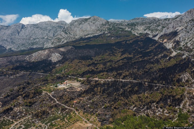 Biokovo nakon požara