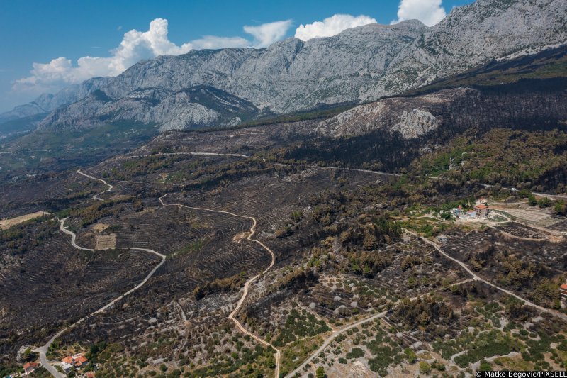 Biokovo nakon požara