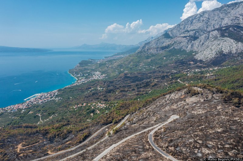 Biokovo nakon požara