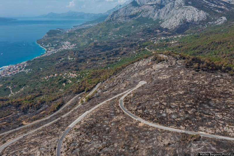 Biokovo nakon požara