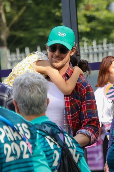 Ryan Gosling i Eva Mendes na Olimpijskim igrama