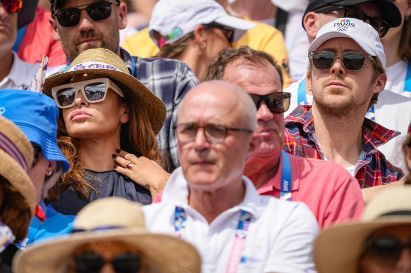 Ryan Gosling i Eva Mendes na Olimpijskim igrama