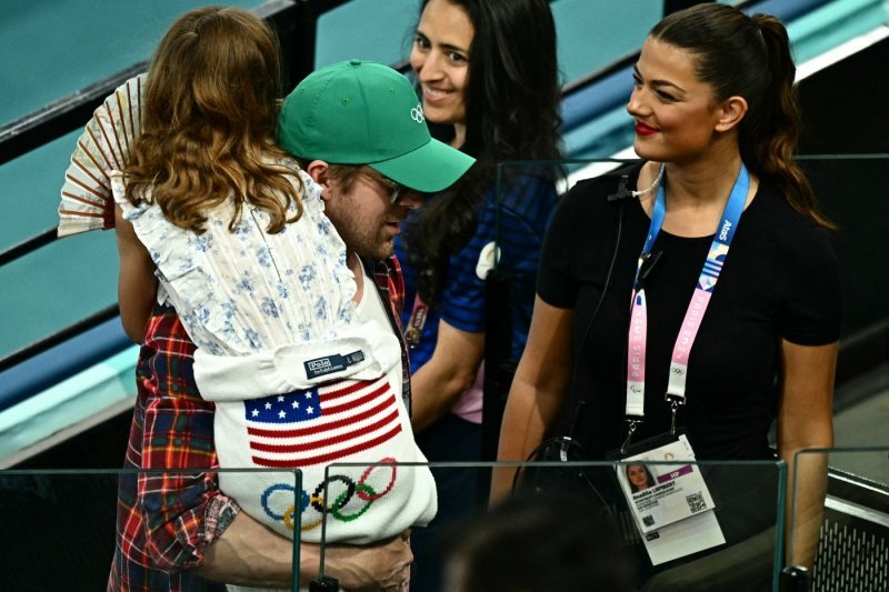 Ryan Gosling i Eva Mendes na Olimpijskim igrama