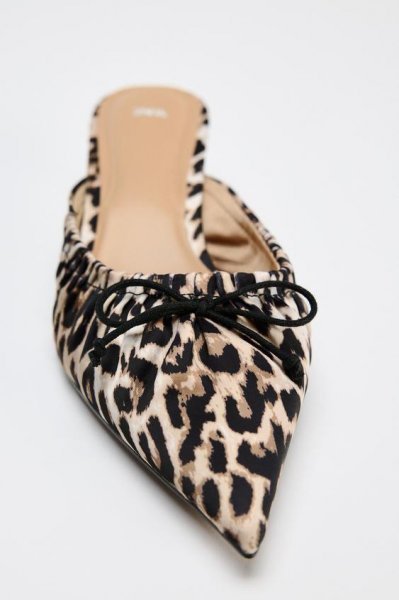 Sandale iz Zare leopard uzorka