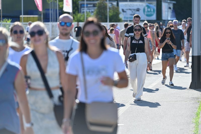 Gužva uoči koncerta Eda Sheerana