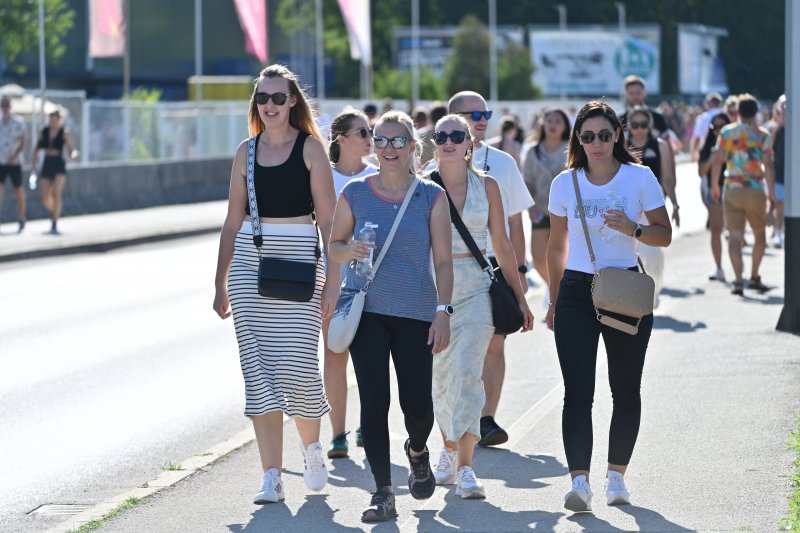 Gužva uoči koncerta Eda Sheerana