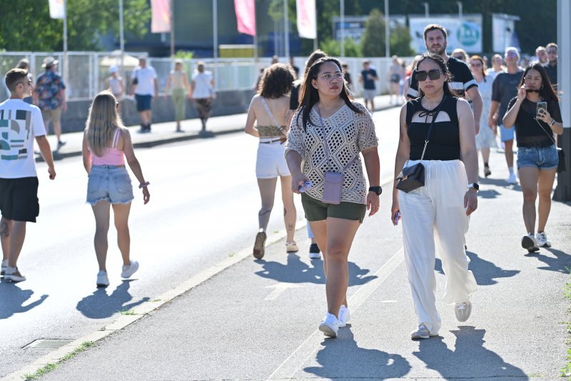 Gužva uoči koncerta Eda Sheerana