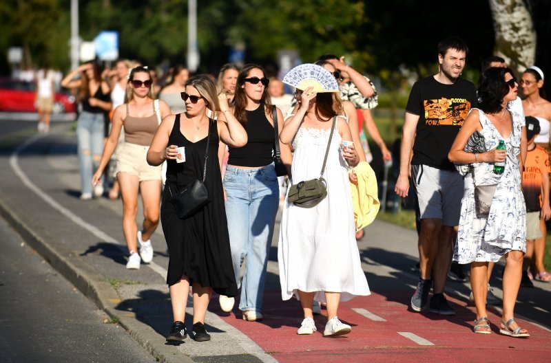 Gužva uoči koncerta Eda Sheerana